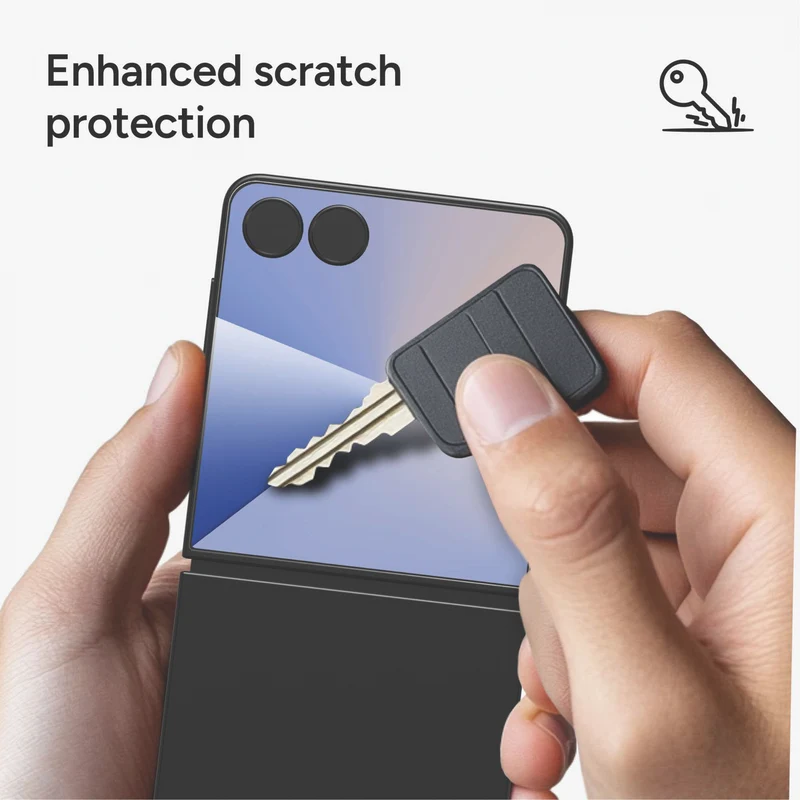 ZAGG Samsung Z Flip7 Invisibleshield Glass Elite Screen Protector