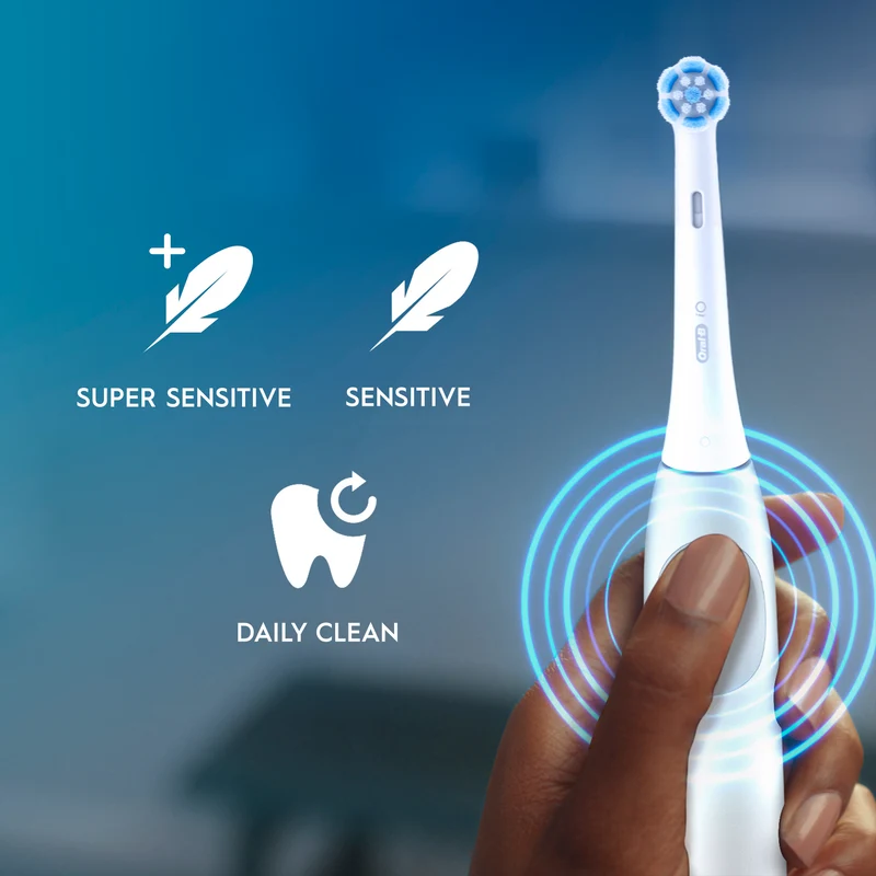 Oral B iO Series 2 Gentle Clean Sensitive White Electric Toothbrush