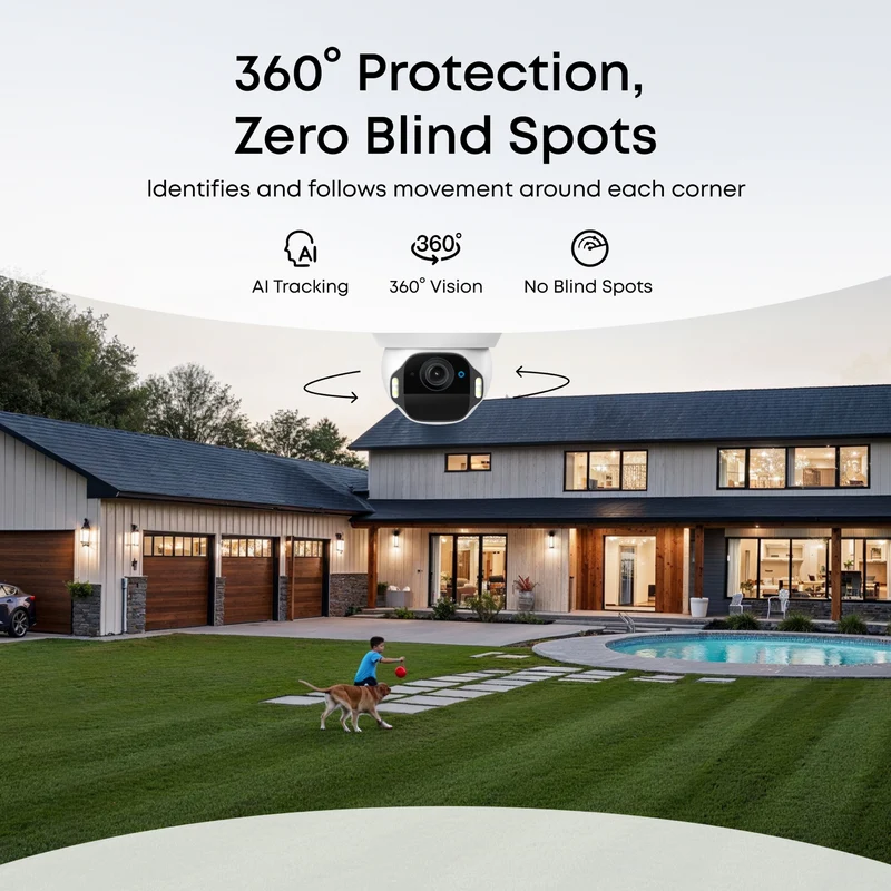 eufy Eufycam E42 4-Camera 4K Wireless Security System