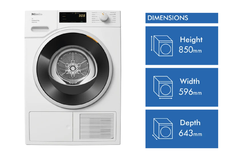 Miele 8kg Heat Pump Dryer