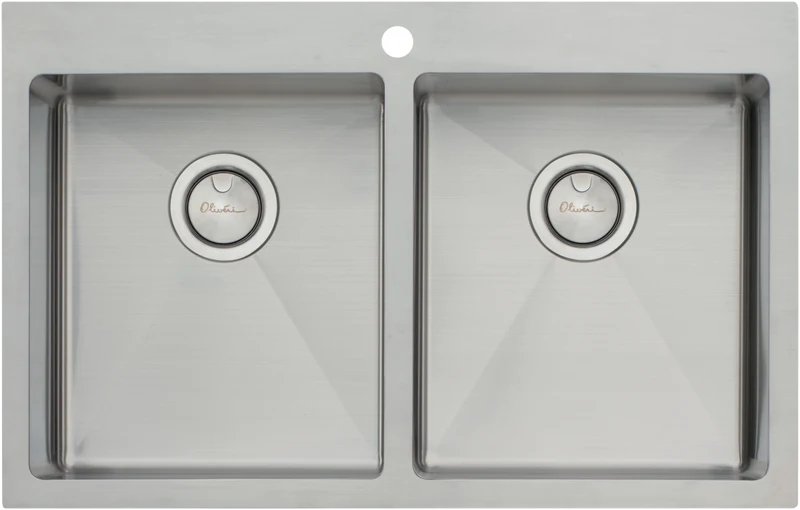 Oliveri Double Bowl Inset Sink