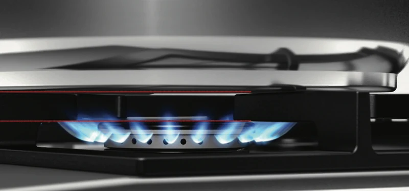 ASKO 60cm 4 Burner Gas Cooktop - Graphite Black