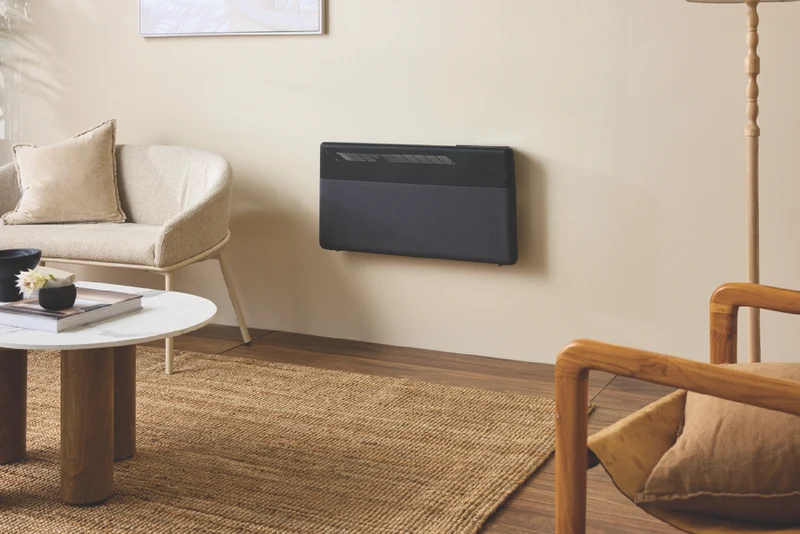 Ausclimate 2000W EcoSmart Pro Large Panel Heater - Charcoal Black