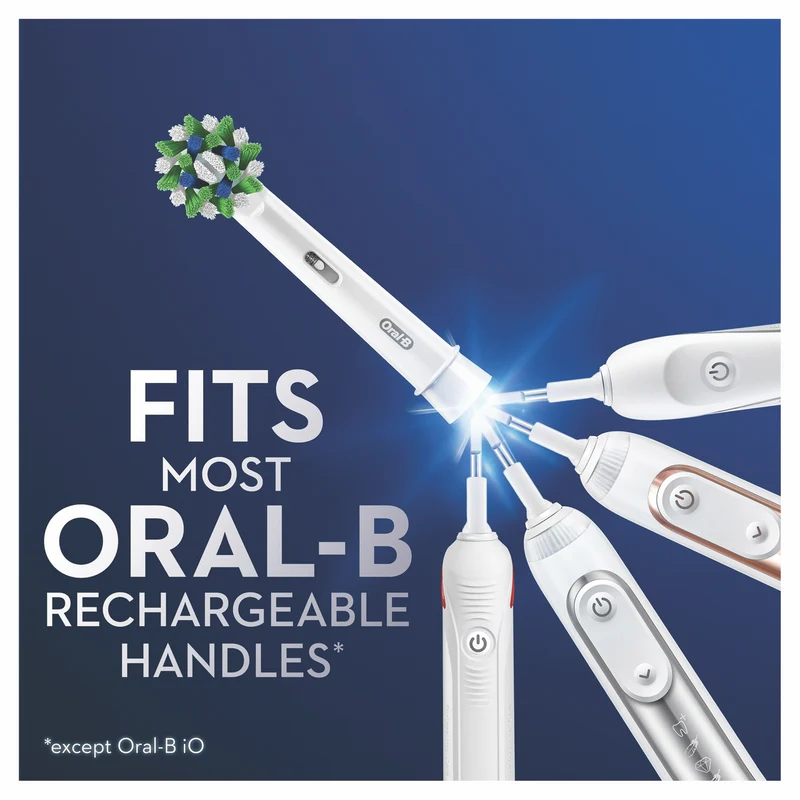 Oral B Cross Action Replacement Brush Heads