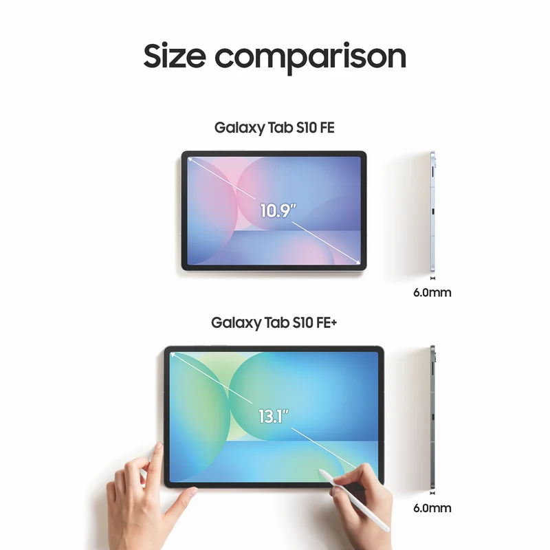 Samsung Tab S10 FE Wi-Fi 12GB 256GB - Light Blue