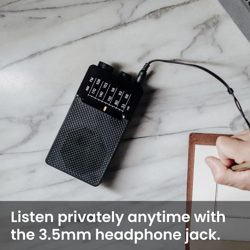 Sangean AM/FM Pocket Radio