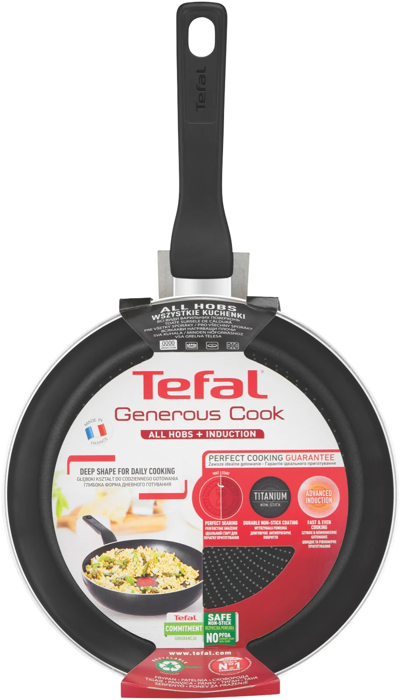 Tefal Generous Cook Induction Non-Stick Frypan 32cm
