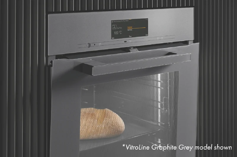 Miele 60cm Pyrolytic Oven with Moisture Plus and FoodView Integrated Camera Obsidian Black