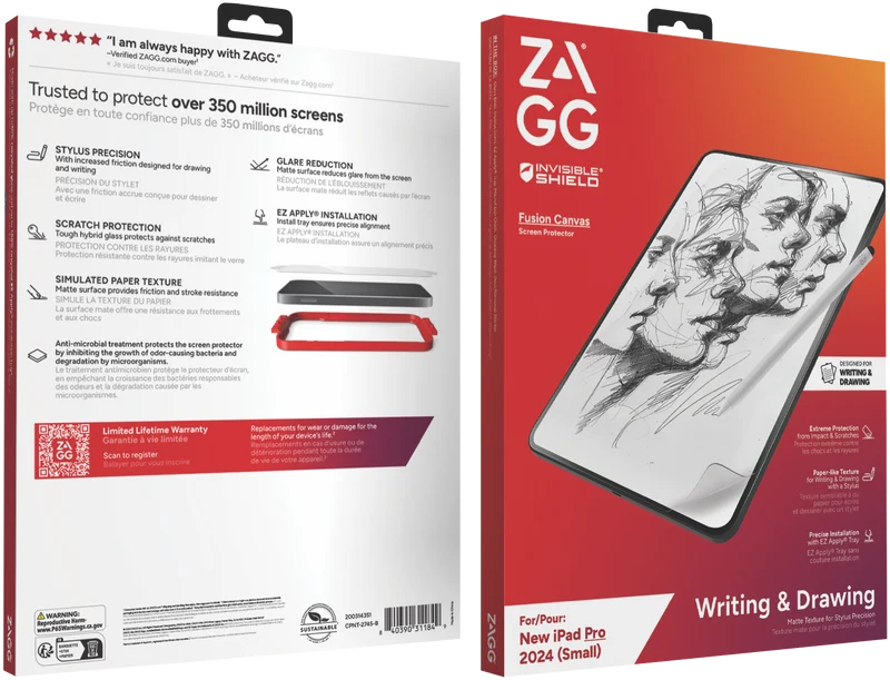 ZAGG iPad Pro 11" (M4) Canvas Screen Guard