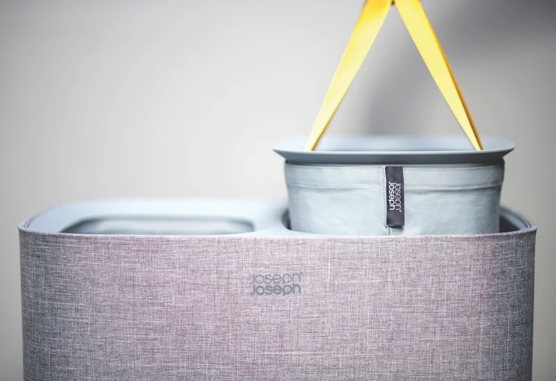 Joseph Joseph Tota 90 Litre Laundry Separation Basket Grey