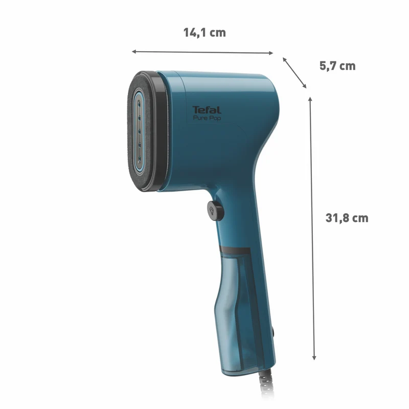 Tefal Pure Pop Garment Steamer Marine Blue