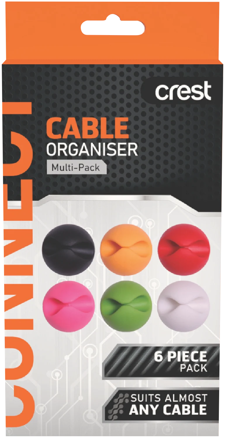 Crest Cord Grippers 6 Pack
