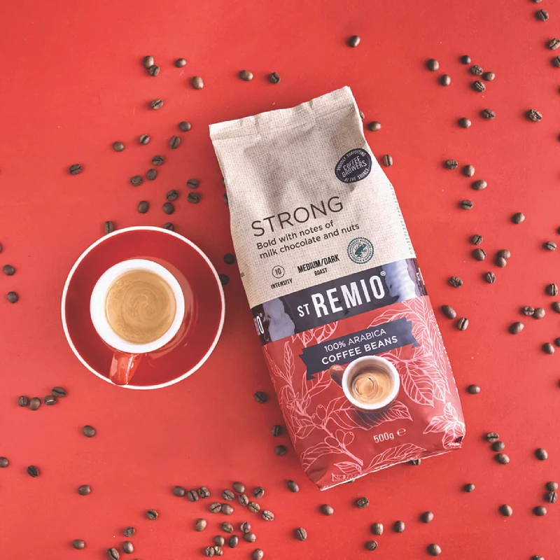St Remio Coffee Strong Blend Beans 500g