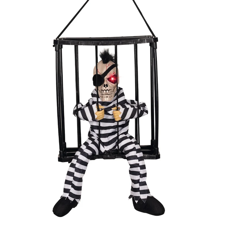 Creepy Pirate Skeleton Toy Brehn