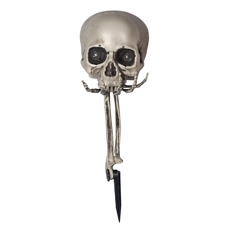 Creepy Dekorative Skeleton Kopf Requisite Brehn