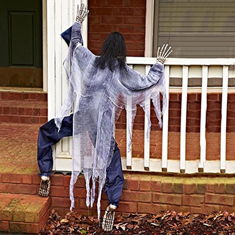 Creepy Kletternder Zombie Dekoration Brehn