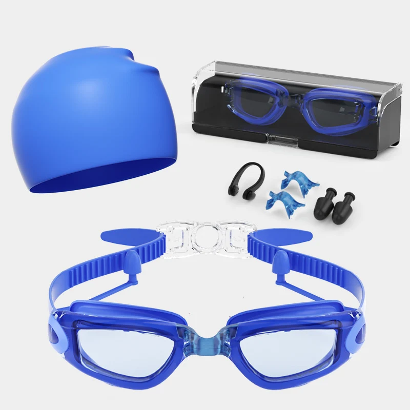 Hochleistungs-Schwimmbrillen-Set Skanto