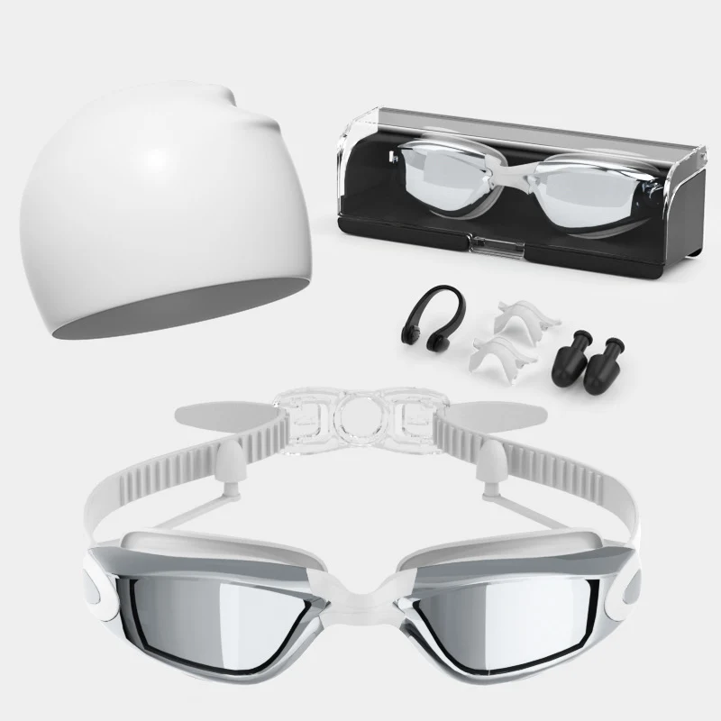 Hochleistungs-Schwimmbrillen-Set Skanto