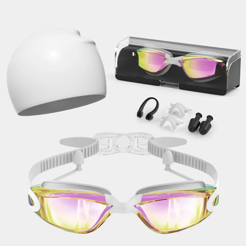 Hochleistungs-Schwimmbrillen-Set Skanto