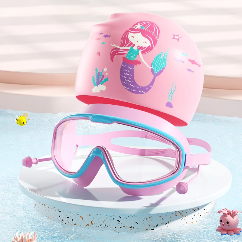 Schwimmset für Kinder mit lustigem Tiger-Motiv Skanto