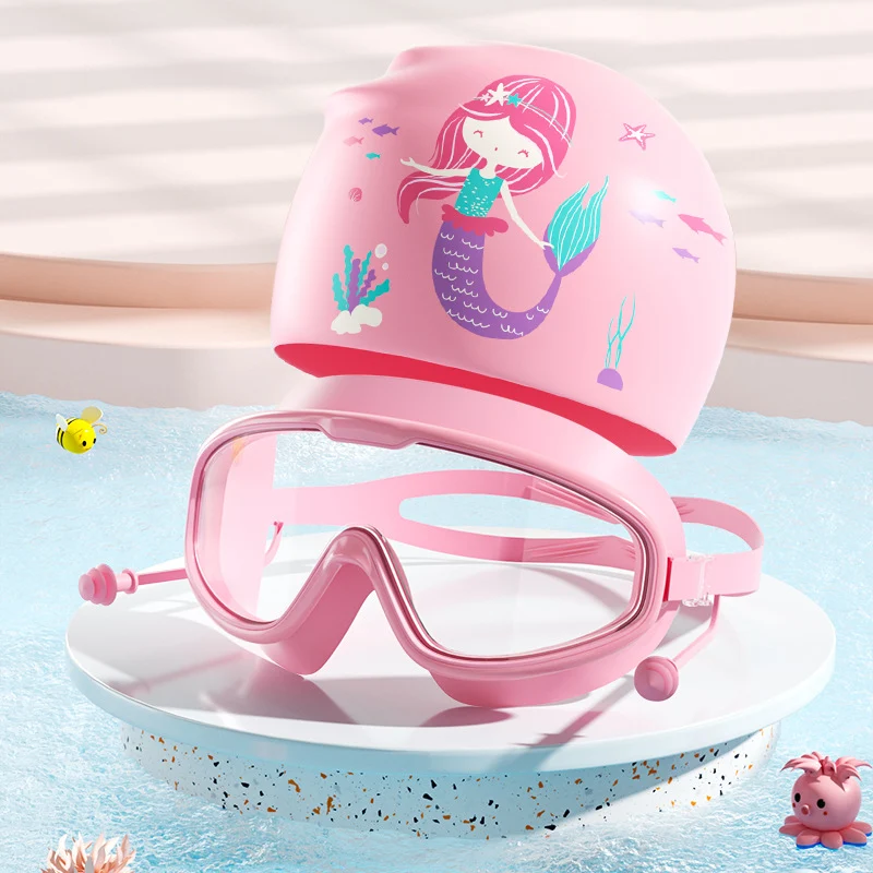 Schwimmset für Kinder mit lustigem Tiger-Motiv Skanto
