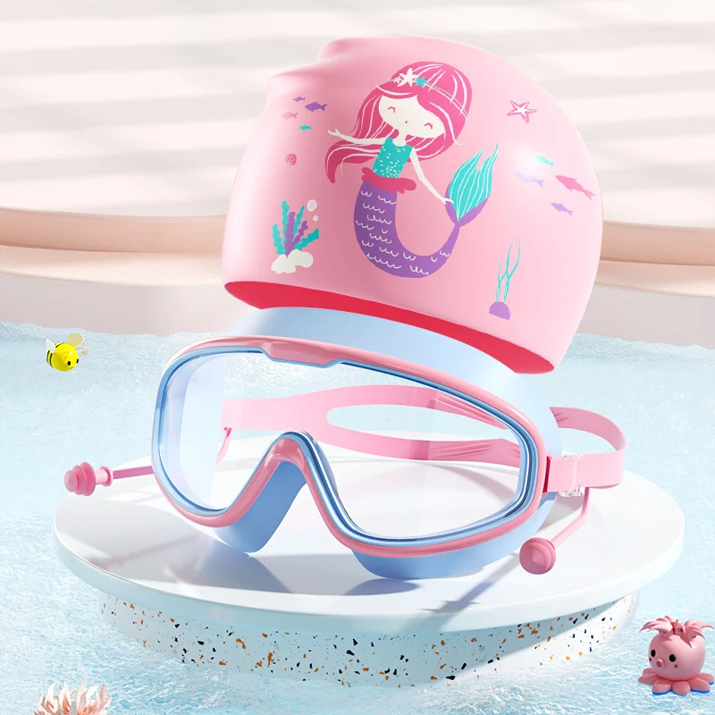 Schwimmset für Kinder mit lustigem Tiger-Motiv Skanto