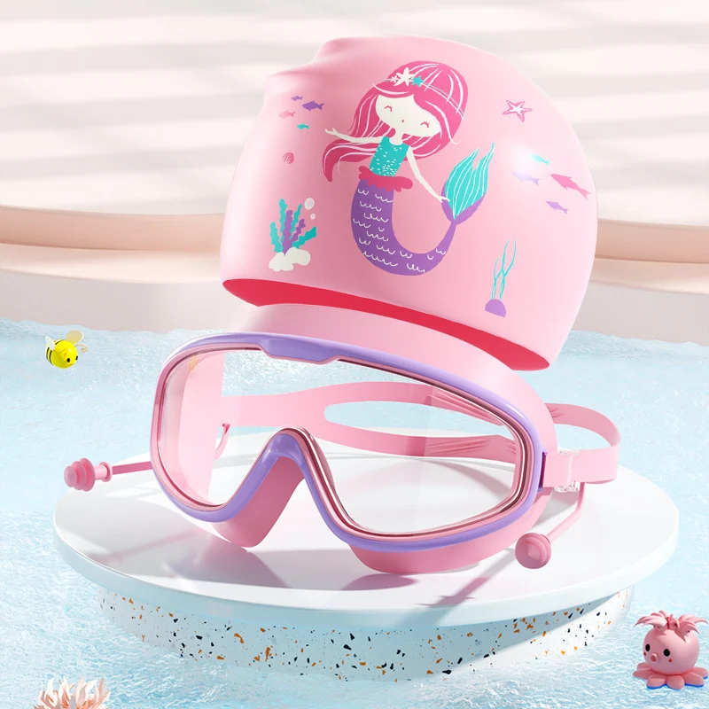 Schwimmset für Kinder mit lustigem Tiger-Motiv Skanto