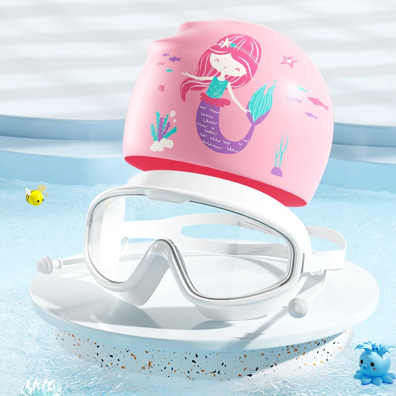 Schwimmset für Kinder mit lustigem Tiger-Motiv Skanto