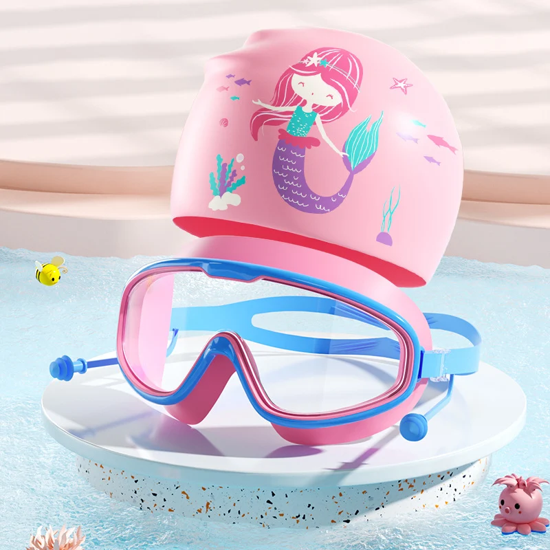 Schwimmset für Kinder mit lustigem Tiger-Motiv Skanto