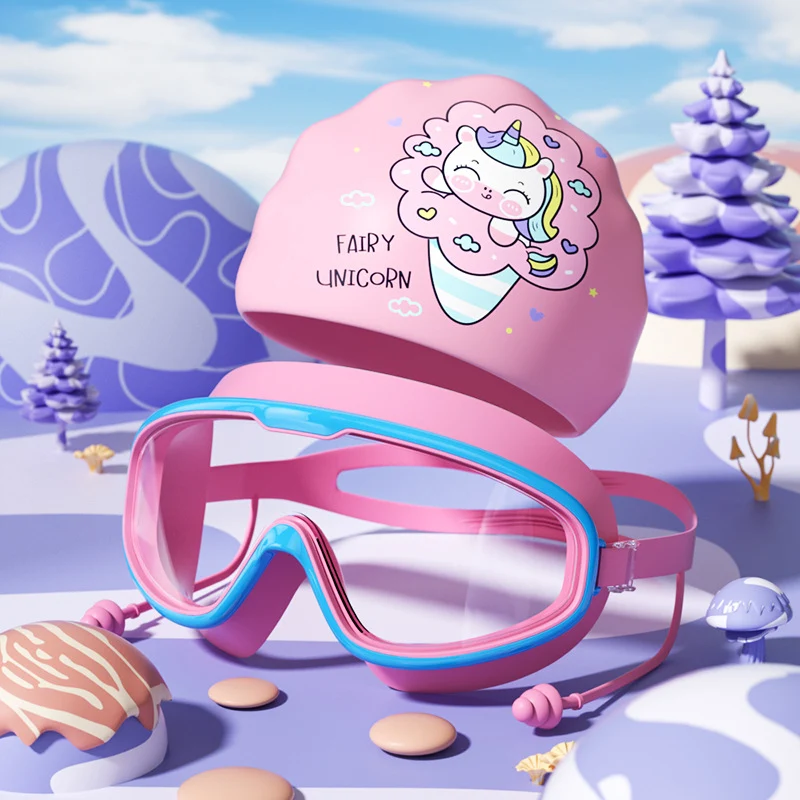 Schwimmset für Kinder mit lustigem Design Skanto