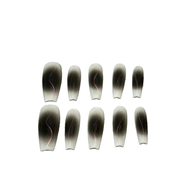 Künstlerisches Ombre Nagelset