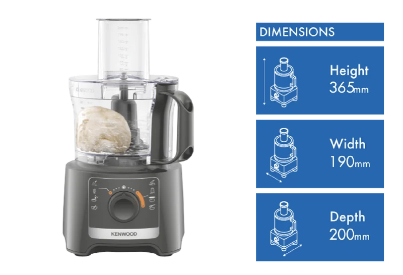 Kenwood Multi Pro Compact All In One System Food Processor And Blender
