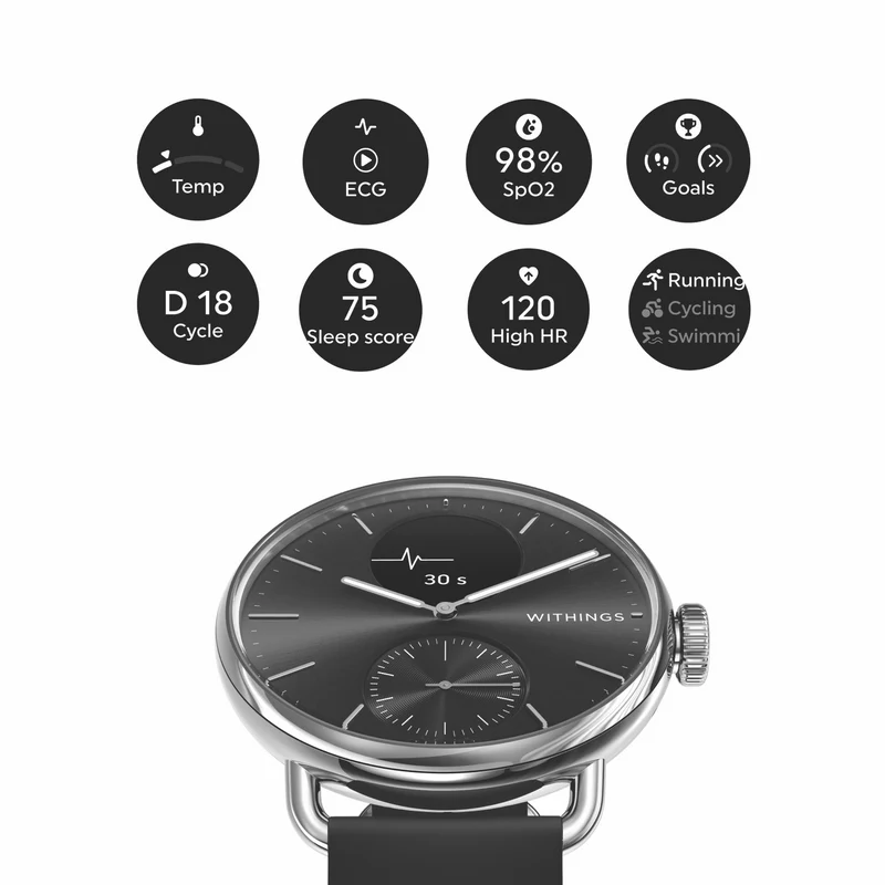 Withings Scanwatch 2 38mm- Black