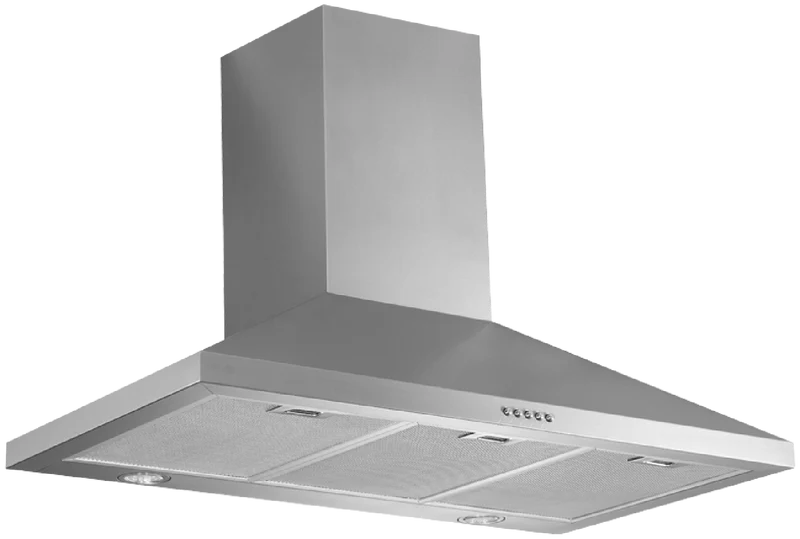 Schweigen 90cm Non-Silent Wallmount Rangehood, Stainless Steel