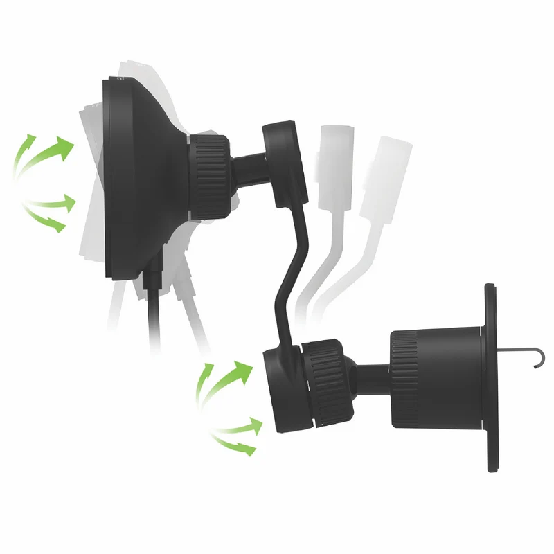 Mophie Snap+ wireless magnetic vent mount w/extention arm