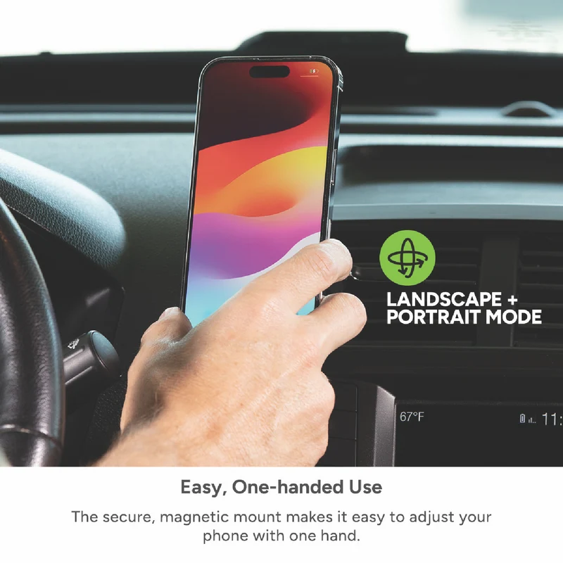 Mophie Snap+ wireless magnetic vent mount w/extention arm