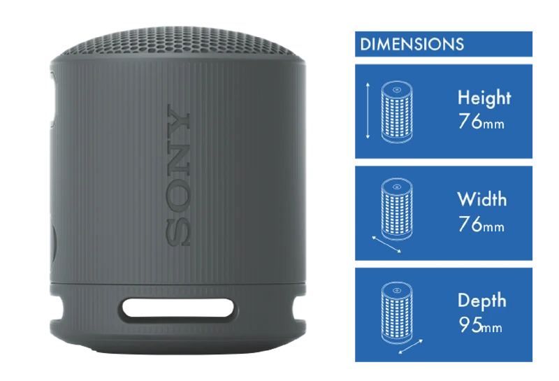 Sony SRS-XB100B Bluetooth Speaker