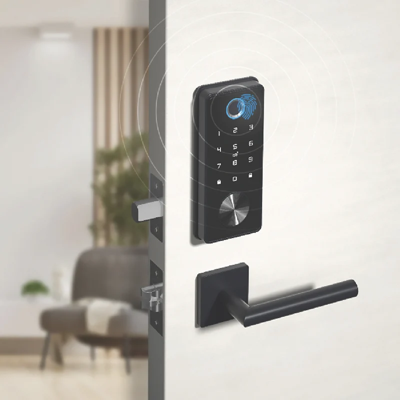 Connect SmartHome Smart Deadbolt Lock with NFC & Bio Metric Scanner
