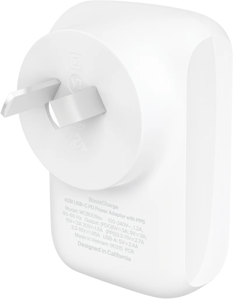 Belkin BoostCharge Dual Wall Charger 42W White