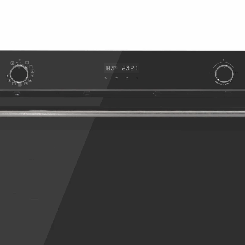 Omega 90cm 11 Function Electric Oven with Airfry, Midnight