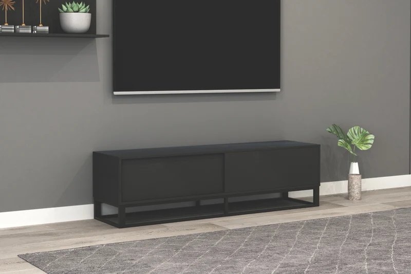 Sedko Pty Ltd Melody TV Cabinet 1600mm Black 24