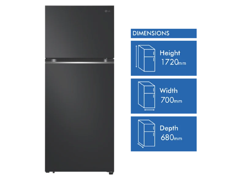 LG 375L Top Mount Refrigerator