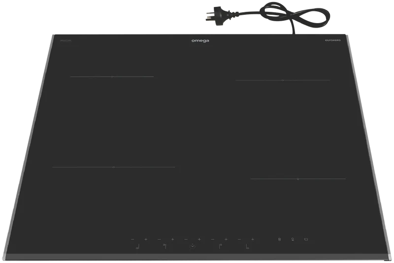 Omega 60cm Induction Cooktop, 10 Amp Power Phasing