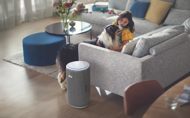 Philips 3200i Series Air Purifier Silver/White