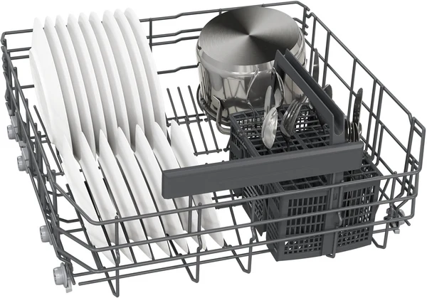Siemens IQ300 Unterbau-Geschirrspüler, 60 cm, Gebürsteter Stahl SN43ES22AE