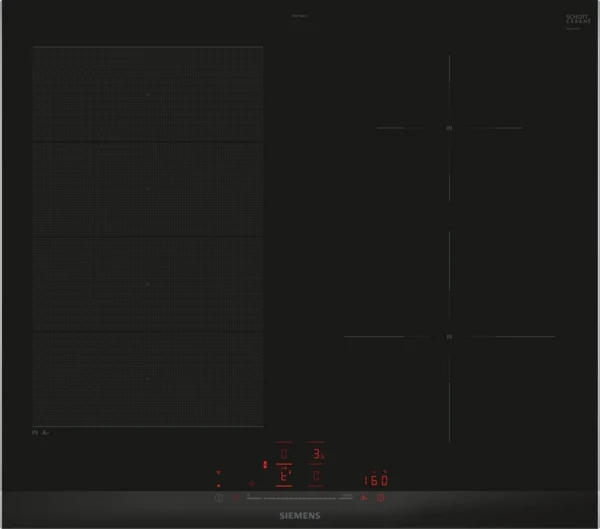 iQ700, Induktionskochfeld, 60 cm, Mit Rahmen aufliegend EX675HEC1E