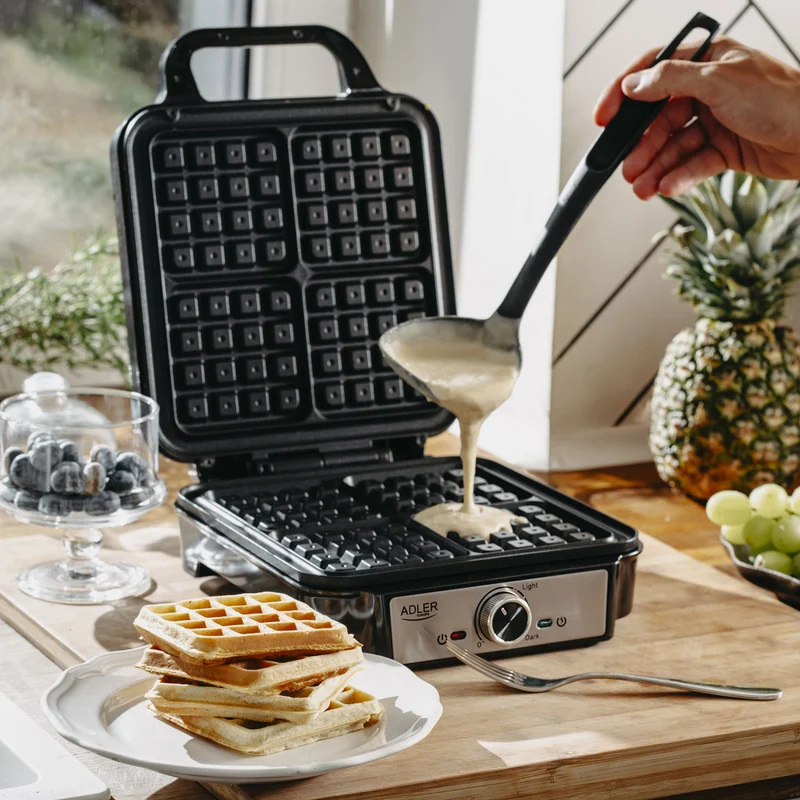 Adler AD 3083 Waffeleisen 1800W