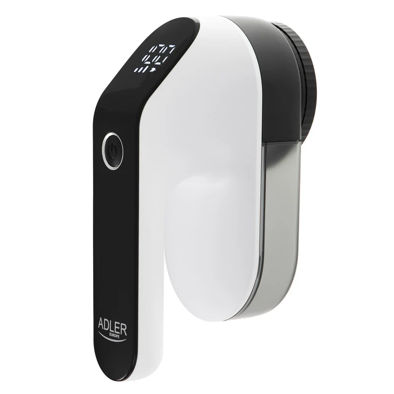 Adler AD 9618 Fusselentferner LED-Anzeige Akku USB-Kabel