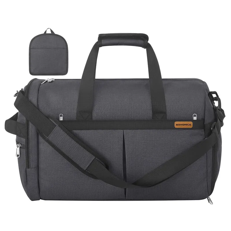 Faltbare Reisetasche aus Polyester mit Schuhfach und Nassfach