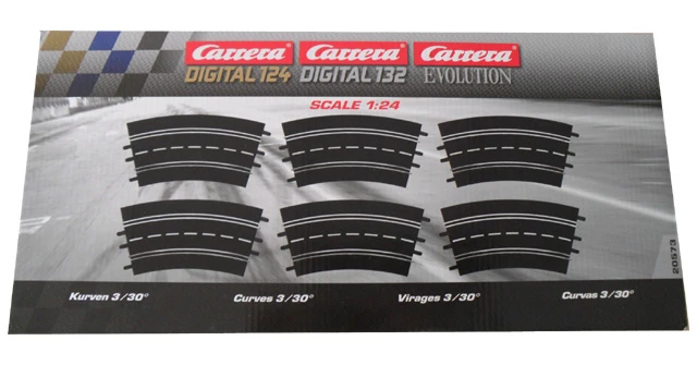 Carrera 20020573 - DIGITAL 132/124/EVOLUTION Kurven 3/30
